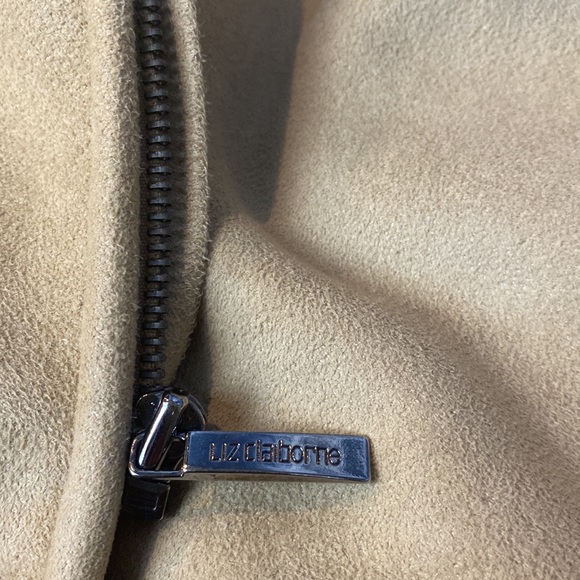 Vintage Fully Lined Faux Suede Sherpa Longline Hip length Coat/Jacket - Picture 11 of 12